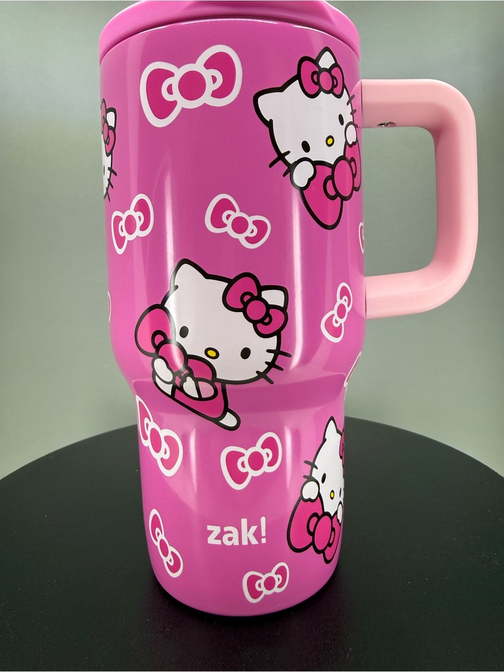Brand New Sanrio Hello Kitty Pink Travel Mug with Light Pink Handle